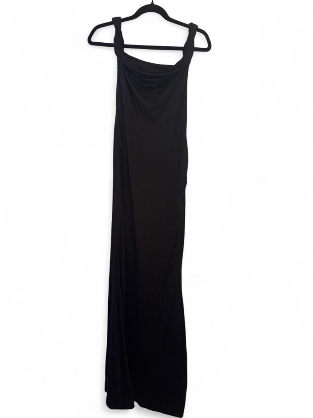 Elegant maternity Black Women's Maxi Dress